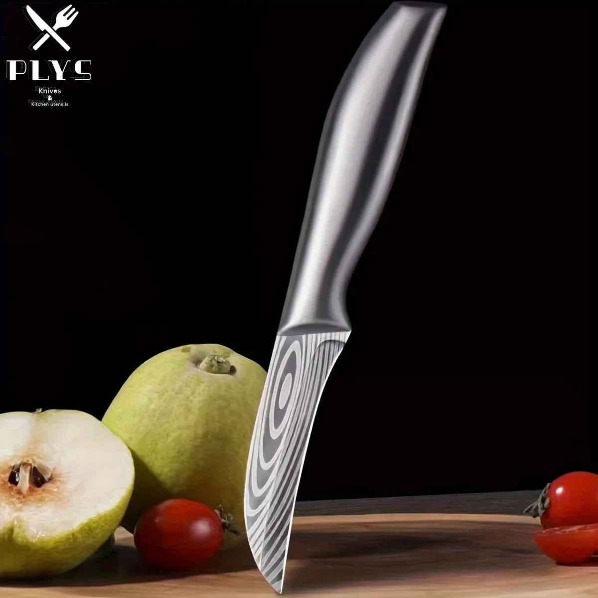 PLYS Curved Stainless Steel Fruit & Boning Knife | Paring Knife Paring Knife Axl 1pc