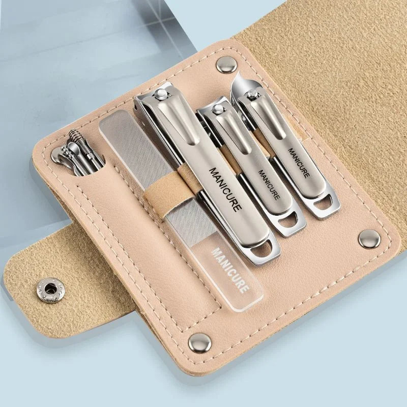 Stainless Steel Manicure & Pedicure Nail Clipper Set | Travel Kit Nail Clipper Set Axl A