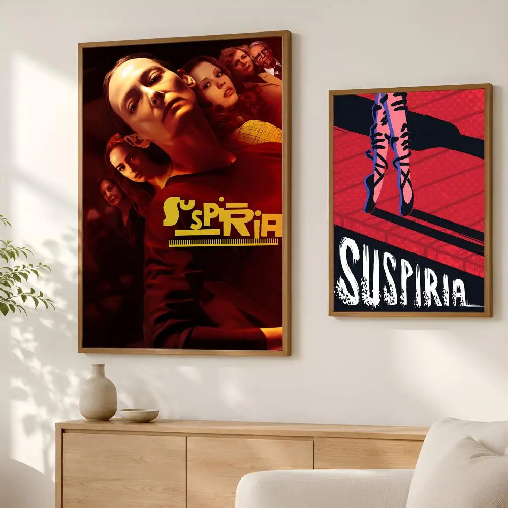 Suspiria Movie Poster – Self-Stick HD PVC Waterproof Wall Art Movie Wall Poster Axl