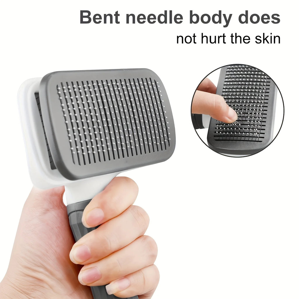 Self-Cleaning Pet Grooming Brush for Dogs & Cats Pet Grooming Brush Axl