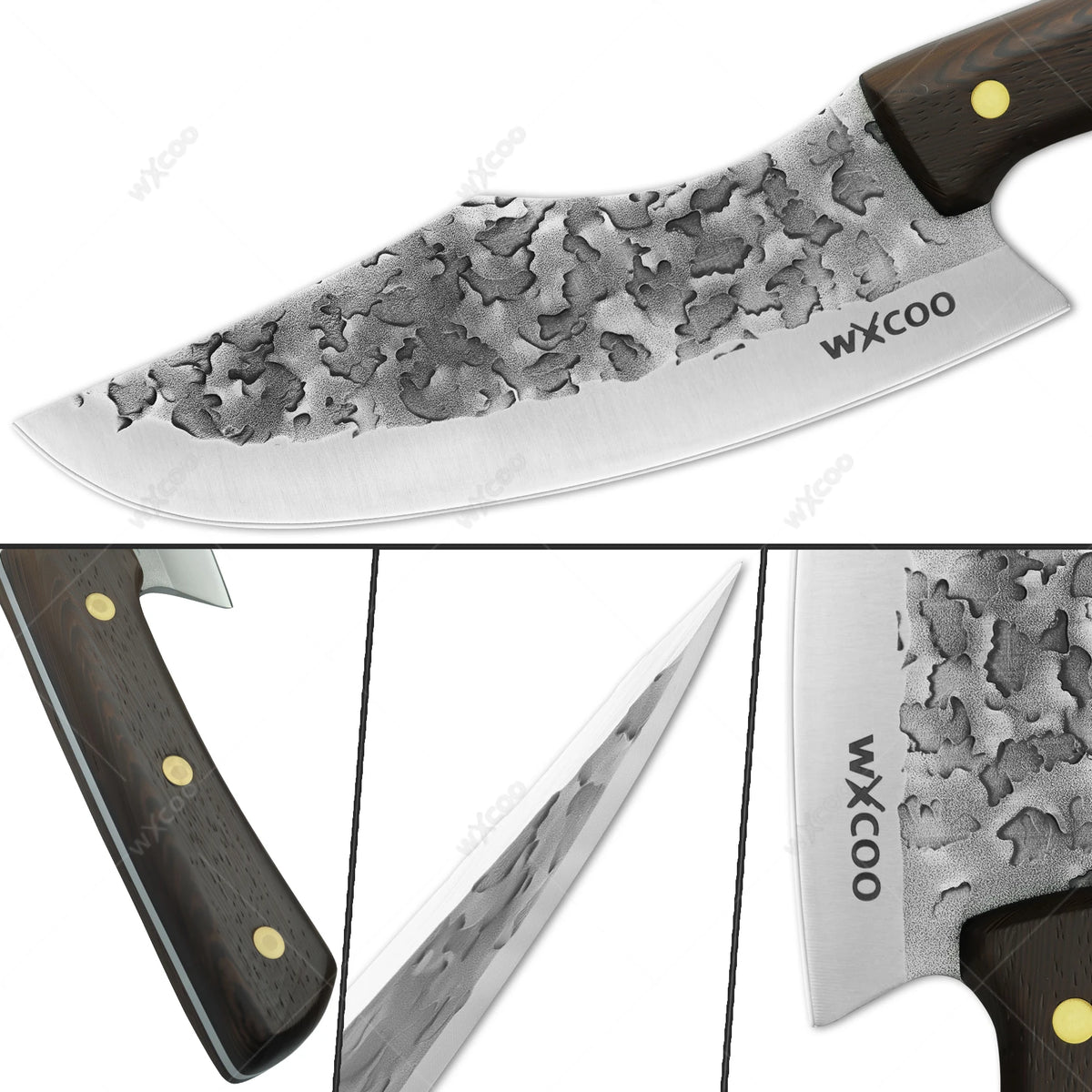 WXCOO Forged Stainless Steel Boning & Cleaver Kitchen Knife Kitchen Knife Axl