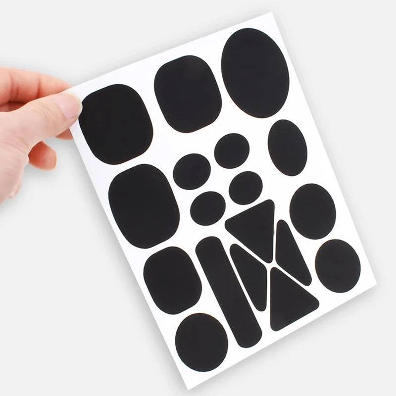 Self-Adhesive Nylon Repair Patches – Assorted Colors & Shapes Fabric Repair Patches Axl