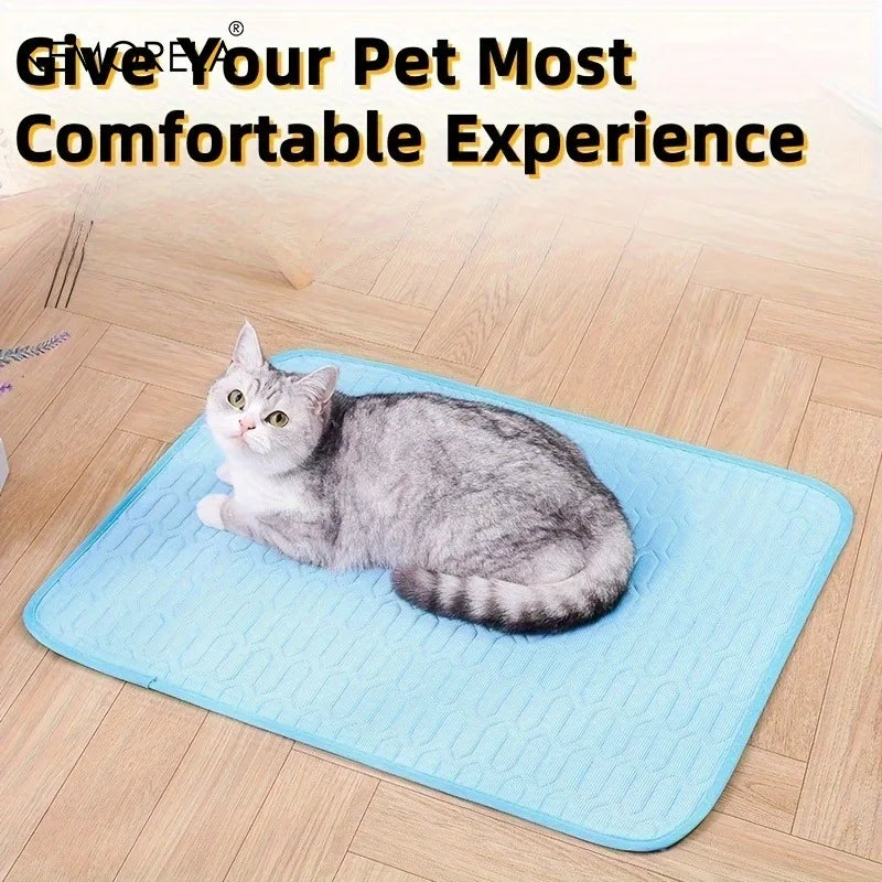 KEMORELA Pet Cooling Mat & Bed – 4 Sizes for Dogs & Cats Pet Cooling Mat Axl