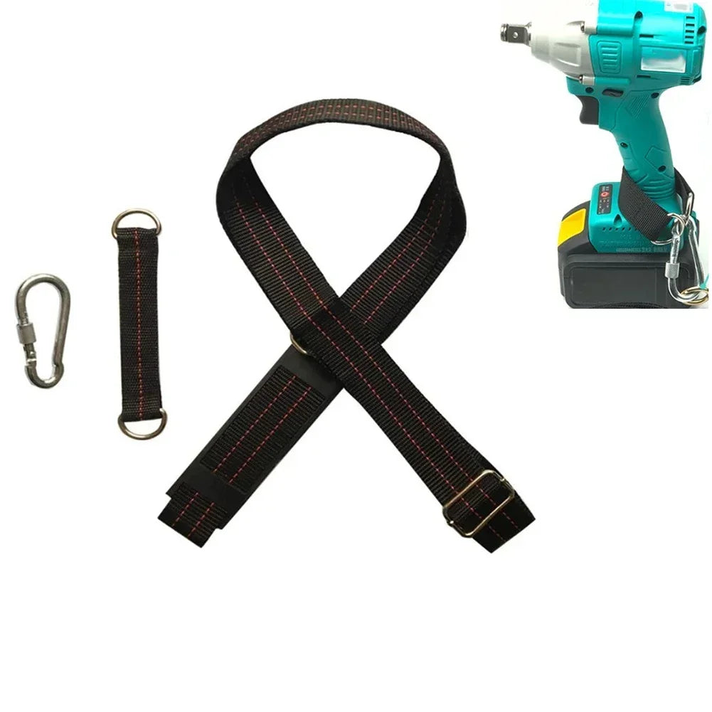 Tool Shoulder Strap Harness – Adjustable Cordless Drill Sling Tool Shoulder Strap Axl