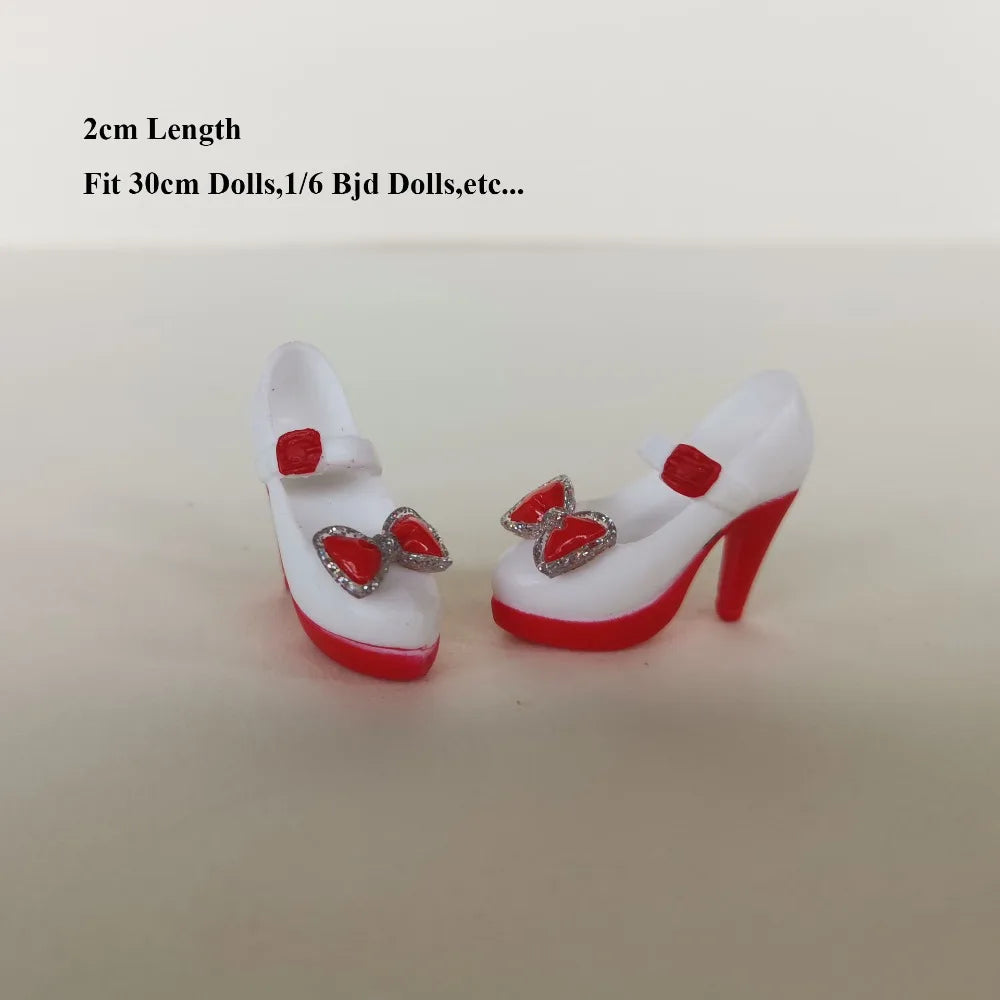 Miniature High Heel Sandals for 1/4 & 1/6 BJD Dolls – 6 Styles Doll Shoes Axl 4