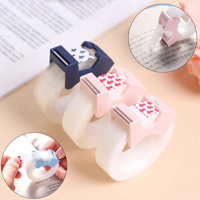 Plastic Tape Dispenser & Cutter – Writable Invisible Tape Tape Dispenser Axl