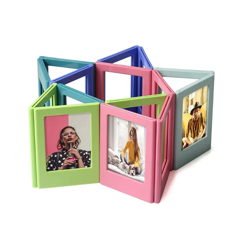 3-Inch Mini Acrylic Polaroid Photo Frame – Clear Table Display Acrylic Photo Frame Axl