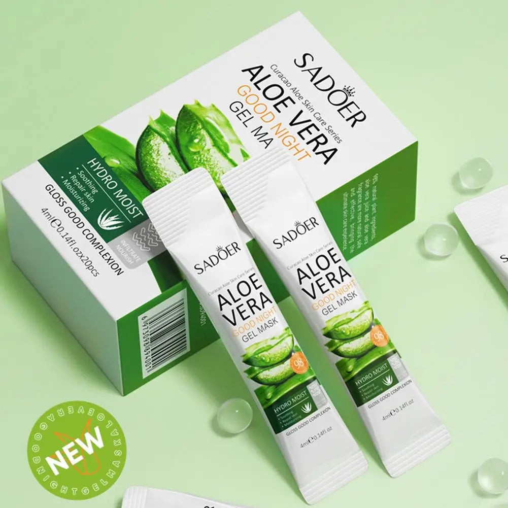SADOER Aloe Vera Collagen Sleep Face Mask – 20pcs Box Sleeping Face Mask Axl