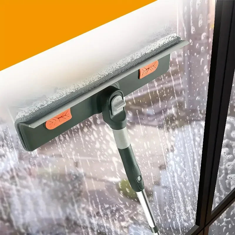 Extendable Window Squeegee & Floor Scraper – 144–206cm Pole Window Squeegee Axl