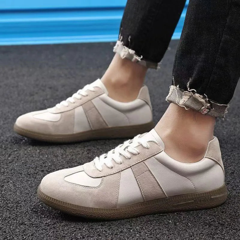 Men's Breathable Casual Sports Shoes – Lace-Up Gym Trainer Men's Sports Shoes Axl