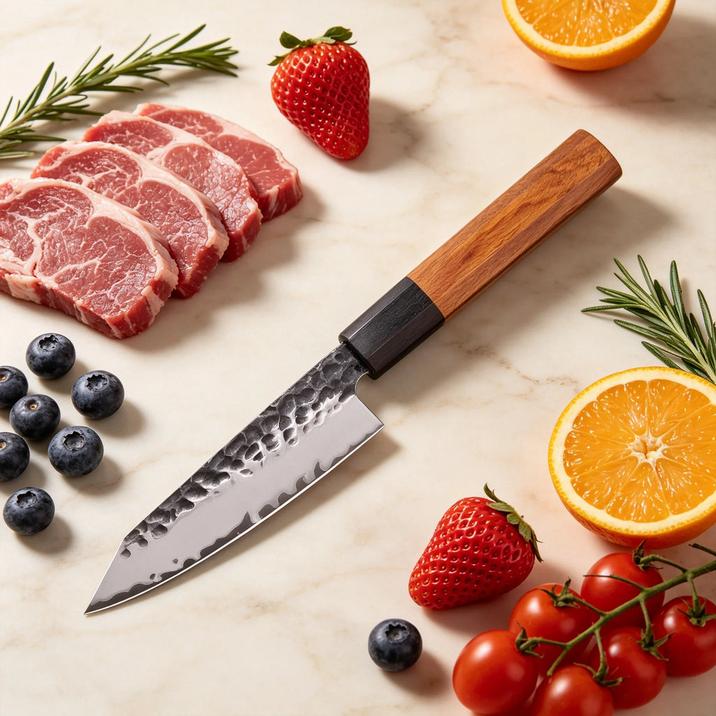 Handmade Forged 12" Kiritsuke Chef Knife – Stainless Steel Chef's Knife Axl Cleaver Knives