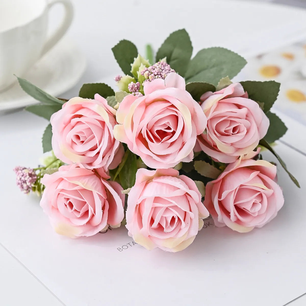 Silk Rose Artificial Flowers for Wedding, Home & Bouquet Decor Artificial Silk Flowers Axl color 4 1pc