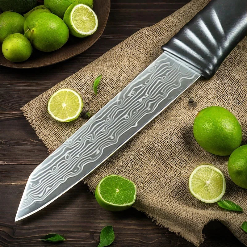 Damascus VG10 Paring Knife – Sharp Fruit & Vegetable Knife Damascus Paring Knife Axl