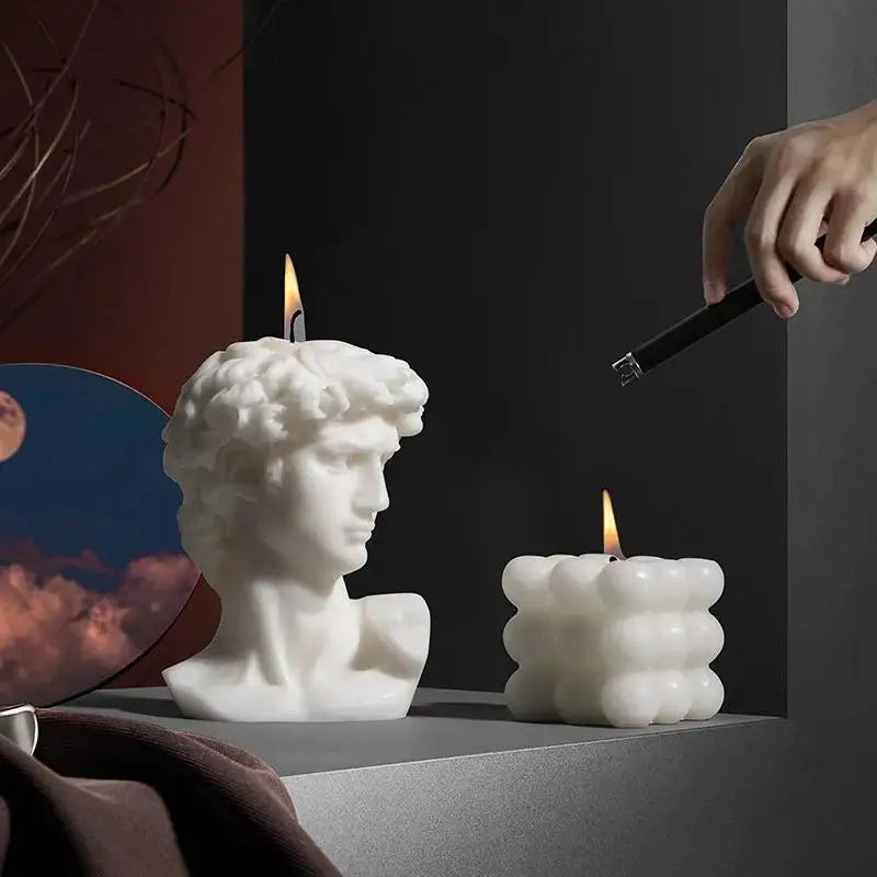 Nordic David Scented Soy Wax Candle – Home Décor Gift Scented Candle Axl