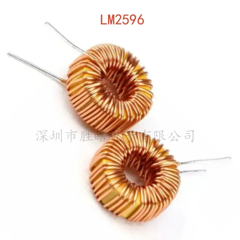 5PCS LM2596 Toroid Core Inductor 3A 22uH–470uH | NioCen Toroid Core Inductor Axl 22uh