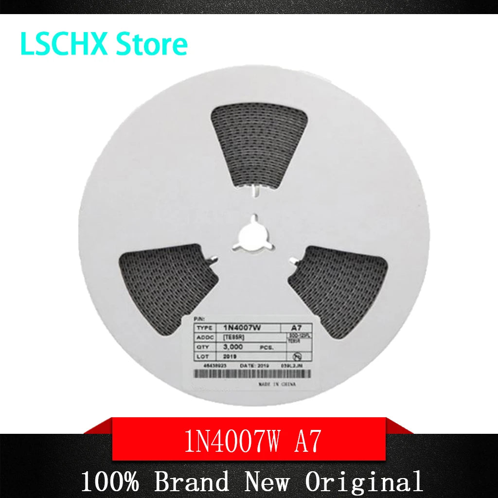 3000pcs 1N4007W A7 SOD-123 SMD Diode Bulk Pack | 1206 SMD Rectifier Diode Axl Default Title