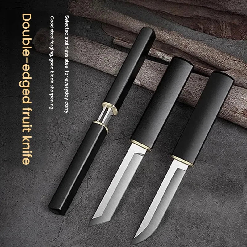 Stainless Steel Fixed Blade Utility Knife – 1 to 5 Pack Fixed Blade Knife Axl