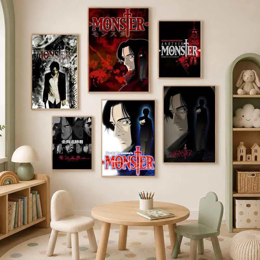 Monster Character Self-Stick Wall Art Poster – HD Waterproof Wall Art Poster Axl