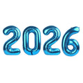 2026 Number Foil Balloon 16" – Colorful Party Decoration Foil Number Balloon Axl A7 16INCH