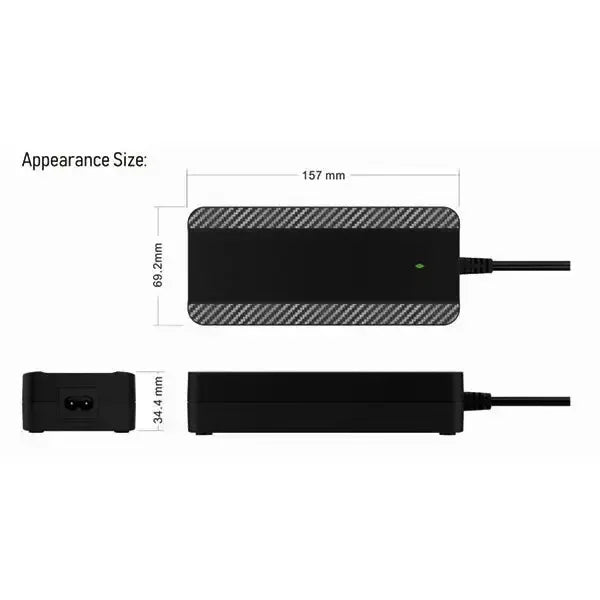 42V 2A E-Bike Charger 5-Pin for Fischer, Batavus, Sparta E-Bike Battery Charger Axl