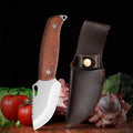 Stainless Steel Boning & Slicing Kitchen Knife – Wood Handle Kitchen Knife Axl Chocolate