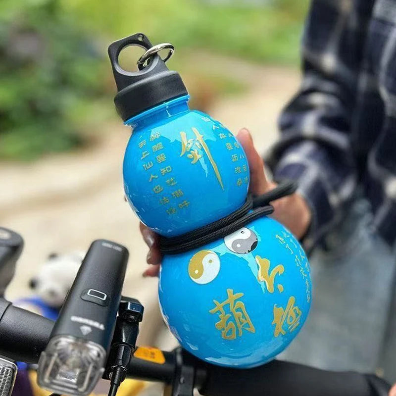 Gourd-Shaped Water Bottle 750ml BPA-Free | Chinese Style Sports Water Bottle Axl A3 750ml