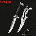 2-Pack Handmade Forged Boning Knife Set – Ebony Handle Steel Forged Boning Knife Set Axl 2pcs