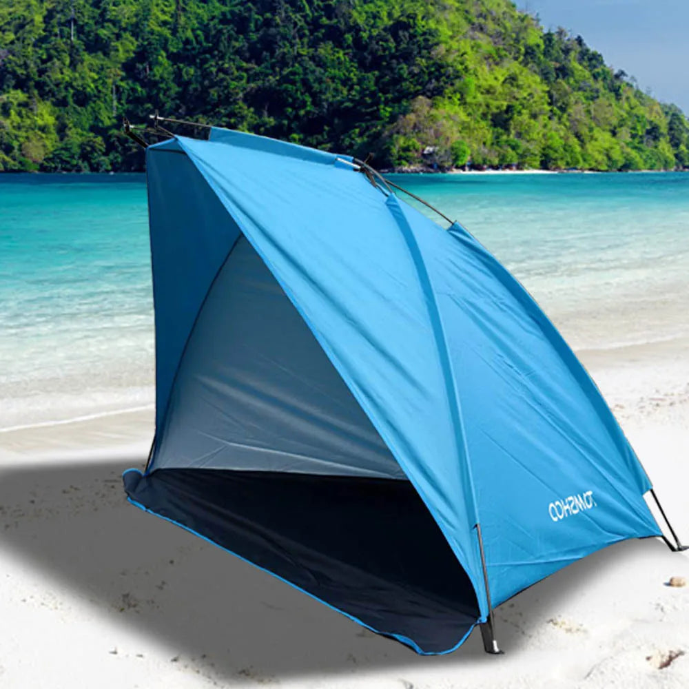 2-Person UV Beach Tent – Ultralight Portable Sun Shade Shelter Beach Sun Shelter Axl