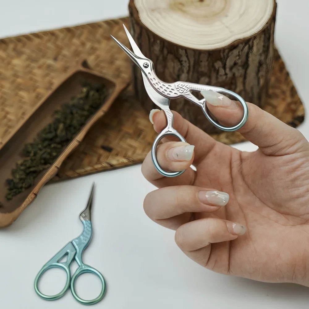 Retro Vintage Embroidery Scissors – Stainless Steel Craft Tool Embroidery Scissors Axl