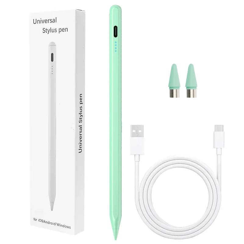 Universal Stylus Pen for iPad, Android & Windows – Drawing Capacitive Stylus Pen Axl Zp4-Green-01
