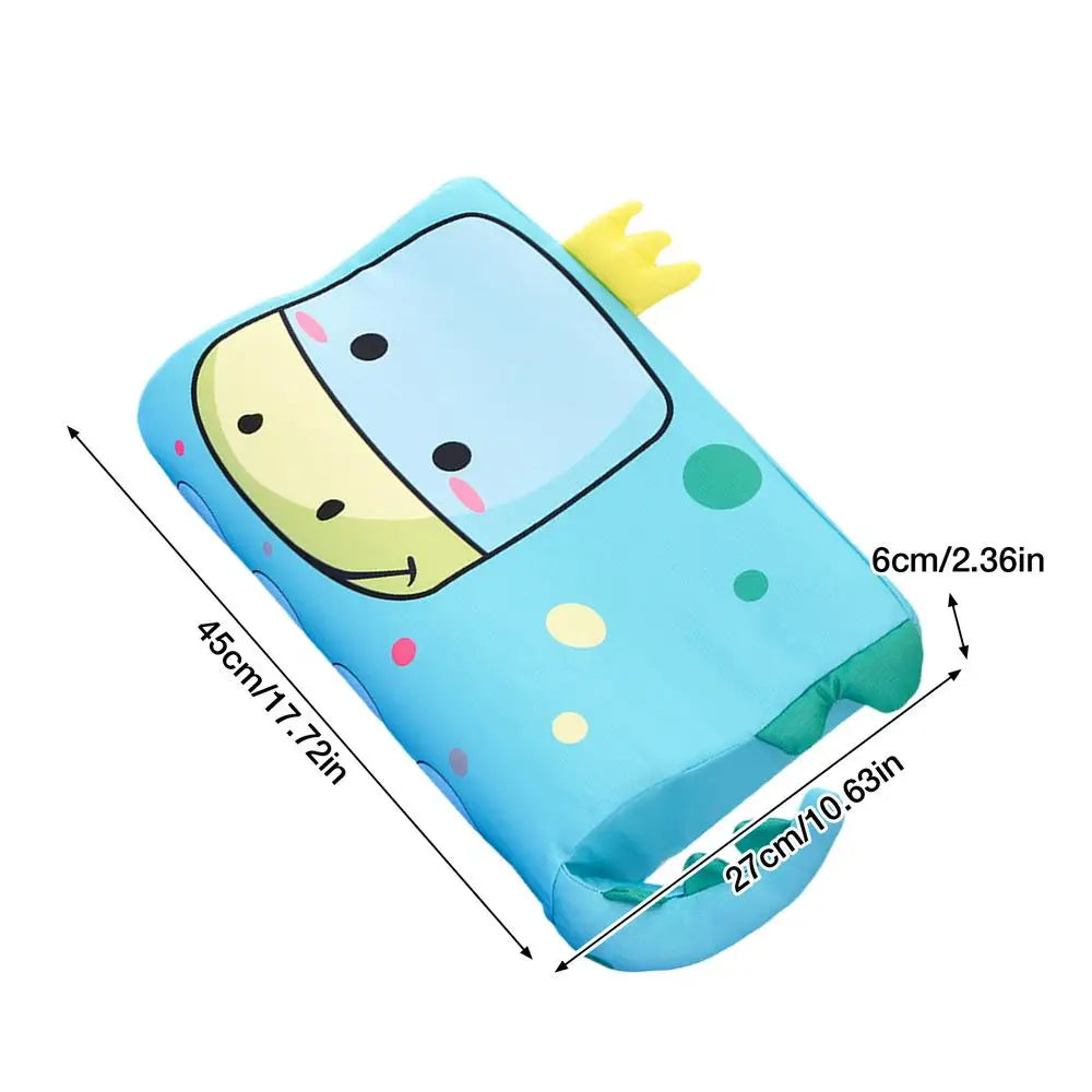 Kids Toddler Crib Pillow – Soft Ergonomic Sleep Cushion Toddler Crib Pillow Axl crown dinosaur