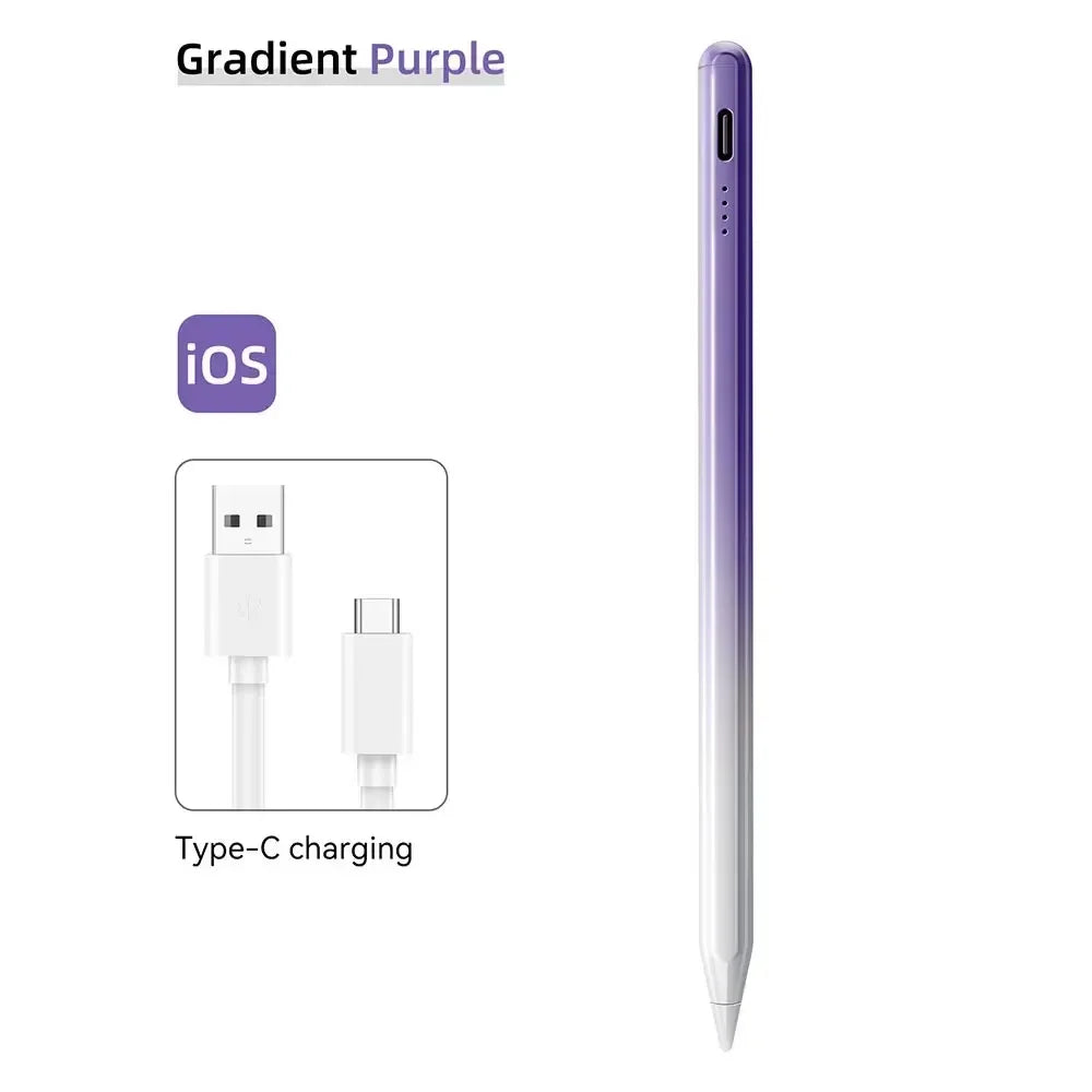Rechargeable Stylus for Xiaomi Redmi Pad – No Bluetooth Needed Active Stylus Pen Axl Gradient Purple