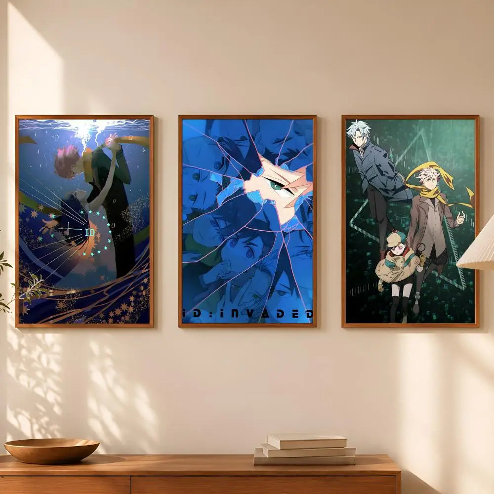 ID: Invaded Anime Poster – Self-Stick HD Waterproof Wall Art Anime Wall Poster Axl