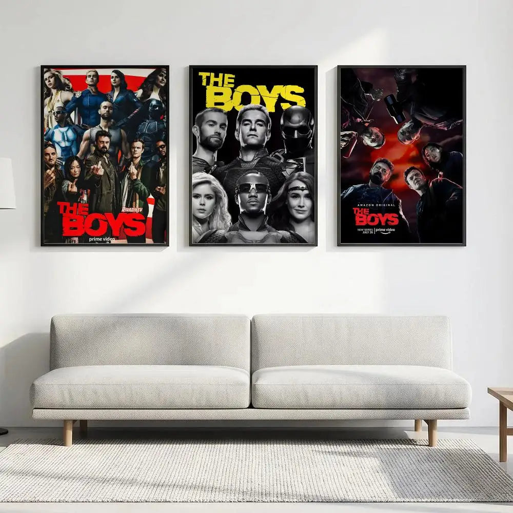 B-Boys TV Series HD Poster – Waterproof Adhesive Wall Art Wall Art Poster Axl