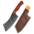 Damascus Stainless Steel Chef's Knife – Kitchen & BBQ Cutter Chef's Kitchen Knife Axl Knife A