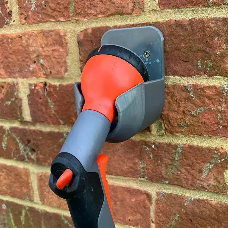 Wall Mount Garden Hose Nozzle Bracket with Screws Hose Nozzle Bracket Axl