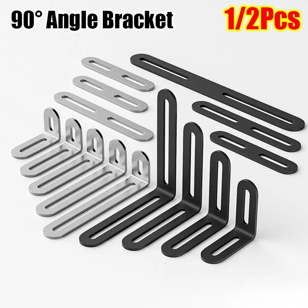 90° Stainless Steel Angle Bracket L-Shape Corner Brace Support Corner Bracket Brace Axl