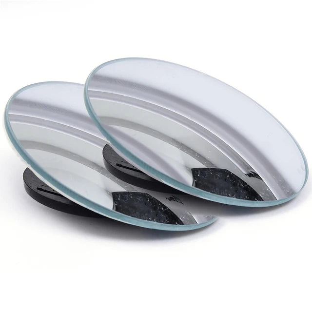 360° Blind Spot Mirror – Wide Angle Convex Adjustable Car Mirror Blind Spot Mirror Axl 2 piece