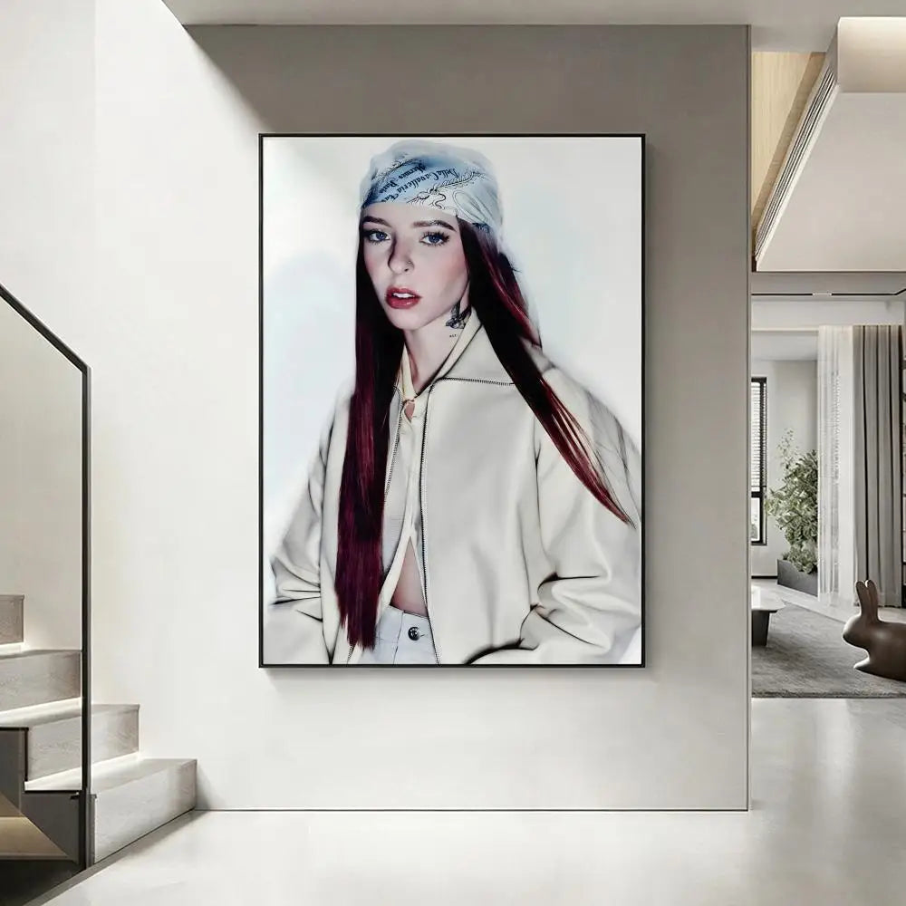 Y-Young M-Miko HD Poster – Aesthetic Wall Art Home Decor Wall Art Poster Axl White3 40X50cmNoframe