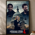 The Equalizer Movie Poster Self-Stick HD PVC Wall Art Decor Movie Wall Poster Axl White01 30X40cmNoframe