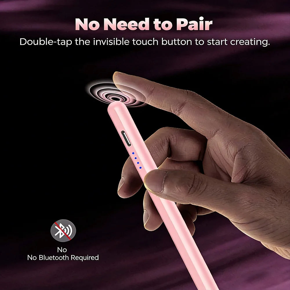 Universal Stylus Pen for iPad – Palm Rejection, USB-C Stylus Pen Axl