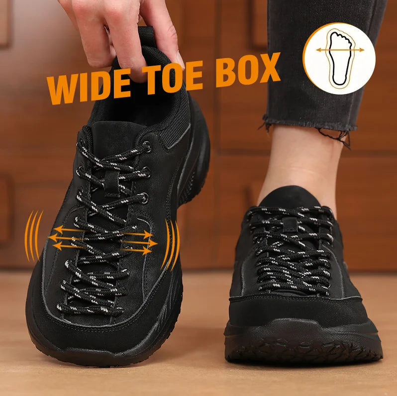 AZGB Barefoot Sneakers – Wide Toe Zero Drop Hiking Shoes Barefoot Sneakers Axl
