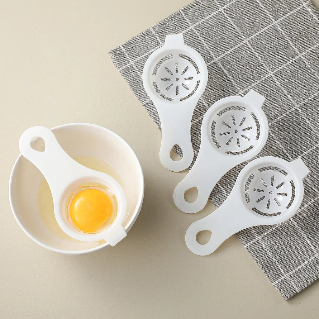 Egg Yolk & White Separator Spoon – Kitchen Baking Divider Tool Egg Separator Tool Axl