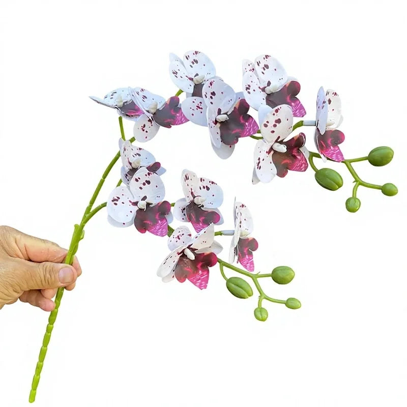 Artificial Phalaenopsis Orchid Stems – Lifelike Fake Flower Decor Artificial Flower Stems Axl