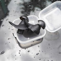 Silicone Swimming Earplugs – Waterproof Ear Plugs with Storage Box Swimming Earplugs Axl black-with case