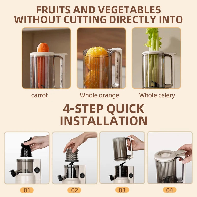 BALASHOV Electric Citrus Juicer – Orange & Lemon 220V Electric Citrus Juicer Axl
