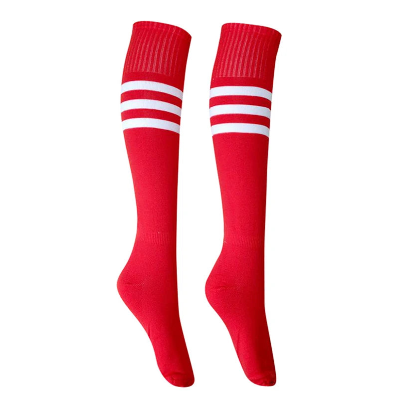 Adult Knee High Soccer Socks – Polyester Sport Socks for Men Knee High Sport Socks Axl E