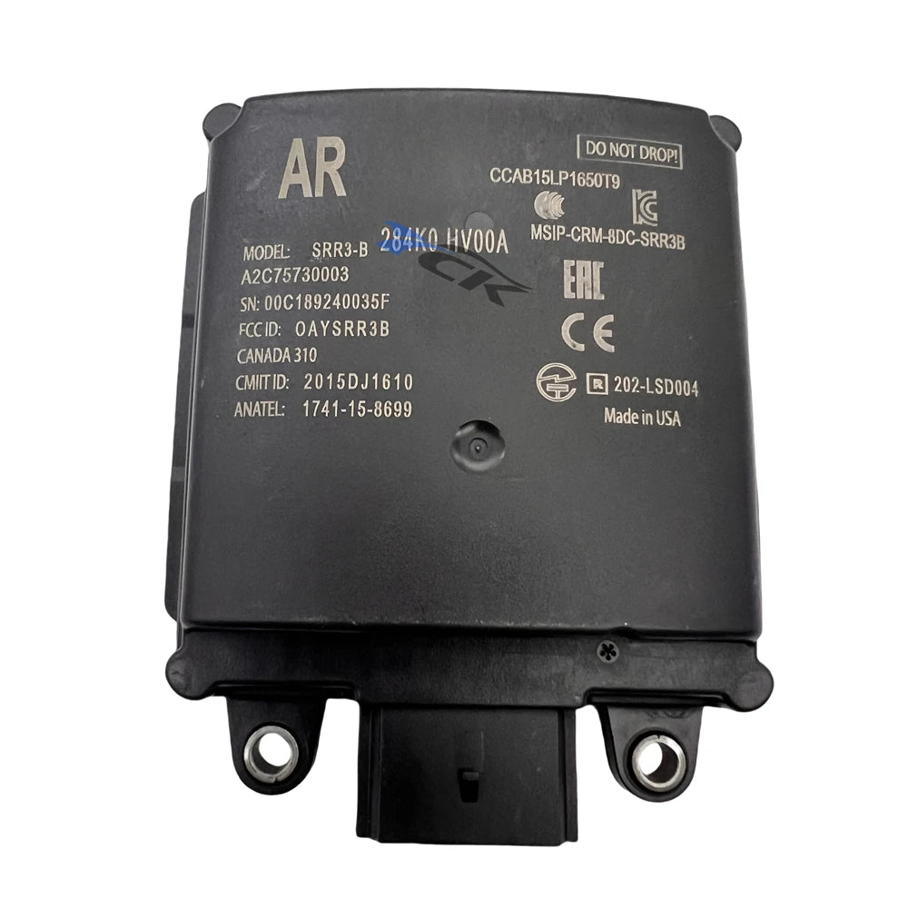 284K0-HV00A Nissan Adaptive Cruise & Blind Spot Radar Module Radar Sensor Module Axl 284K0-HV00A