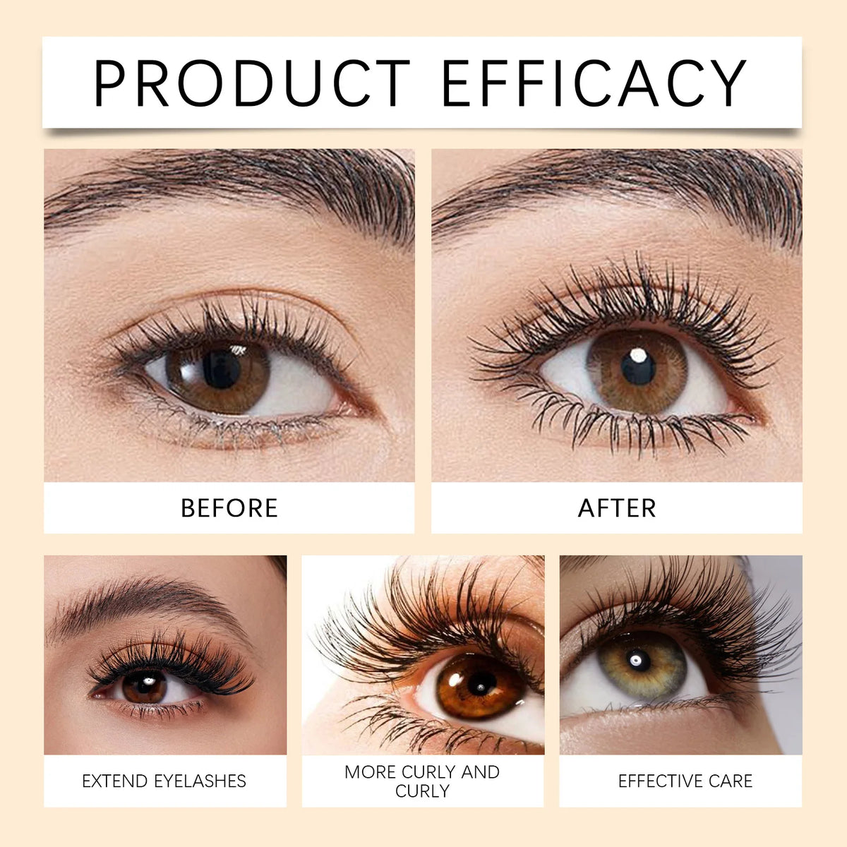 Eyelash Primer Waterproof Mascara Base – Volumizing & Lengthening Eyelash Primer Axl
