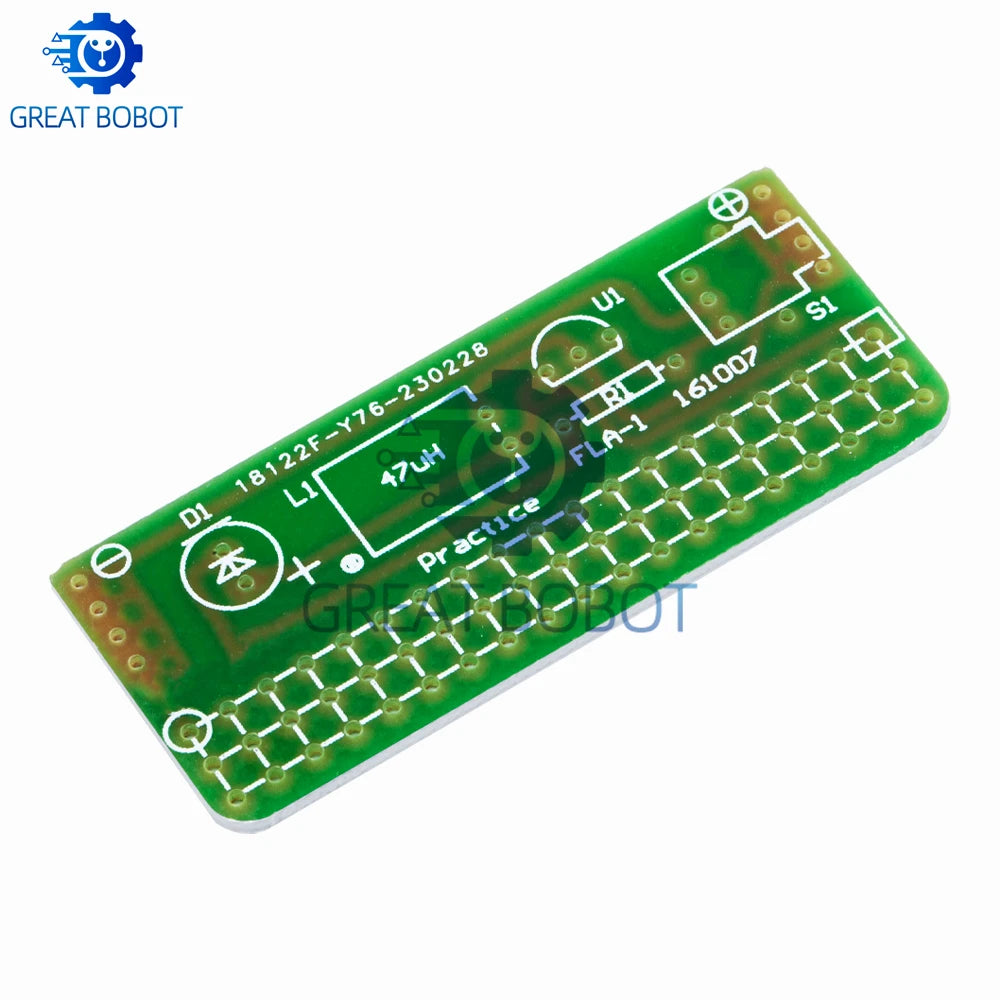 Simple Flashlight DIY Kit Module 1.5V – 55x35x11.5mm DIY Electronics Kit Axl